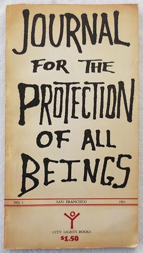 Immagine del venditore per Journal For The Protection Of All Beings No. 1 Love-Shot Issue (Signed by McClure and Ginsberg) venduto da Derringer Books, Member ABAA