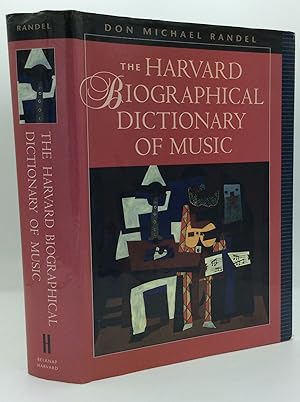 Seller image for THE HARVARD BIOGRAPHICAL DICTIONARY OF MUSIC for sale by Kubik Fine Books Ltd., ABAA