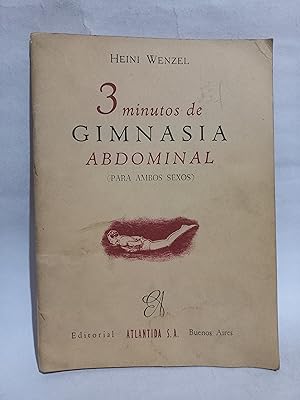 Bild des Verkufers fr 3 Minutos de Gimnasia Abdominal zum Verkauf von Libros de Ultramar Alicante