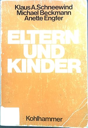 Bild des Verkufers fr Eltern und Kinder : Umwelteinflsse auf d. familire Verhalten. zum Verkauf von books4less (Versandantiquariat Petra Gros GmbH & Co. KG)