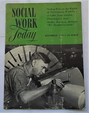 Image du vendeur pour Social Work Today (Volume Vol. IX Number No. 2) (December 1941) (Magazine) mis en vente par Bloomsbury Books