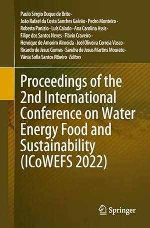 Seller image for Proceedings of the 2nd International Conference on Water Energy Food and Sustainability (ICoWEFS 2022) for sale by AHA-BUCH GmbH