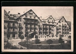 Ansichtskarte Kitzbühel, Grandhotel mit Anlagen