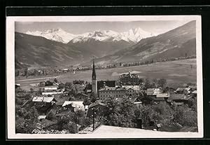 Ansichtskarte Fügen im Zillertal, Totale mit Kirche