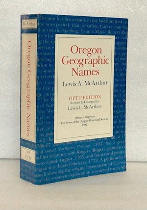 Bild des Verkufers fr Oregon geographic names zum Verkauf von boredom books