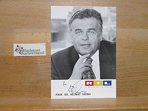 Bild des Verkufers fr Original Autogramm Helmut Thoma RTL /// Autogramm Autograph signiert signed signee zum Verkauf von Antiquariat im Kaiserviertel | Wimbauer Buchversand