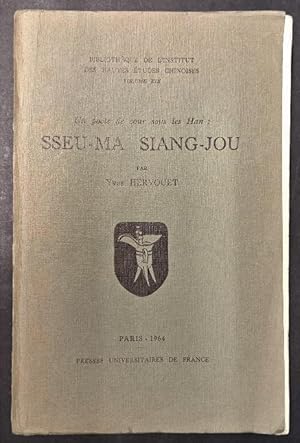 Seller image for Un Pote de cour sous les Han : Sseu-Ma Siang-Jou for sale by Librairie de l'Avenue - Henri  Veyrier