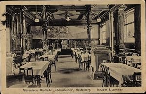 Ansichtskarte / Postkarte Heidelberg am Neckar, Altdeutsche Bierhalle Rodensteiner - Inh. B. Lemmer