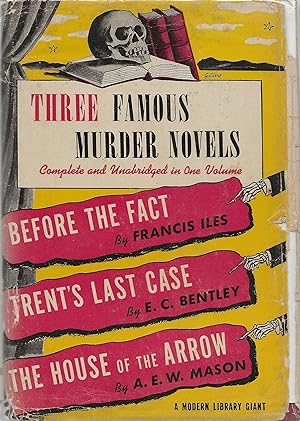 Imagen del vendedor de Three Famous Murdwer Novels a la venta por AcornBooksNH