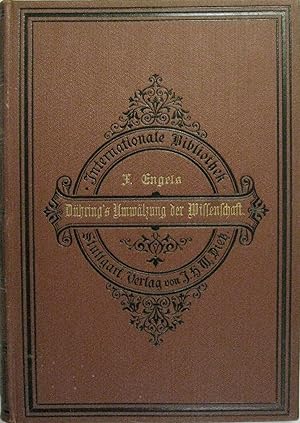 Herrn Eugen Dühring`s Umwälzung der Wissenschaft.