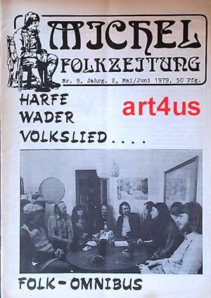 Konvolut : Michel : Zeitschrift für Volksmusik (15 Hefte) Heft Nr. 9, 10, 11, 12, 15, 16, 17, 20,...