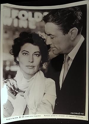 On the Beach 8 x 10 Still 1959 Gregory Peck, Ava Gardner