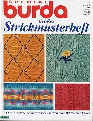 burda special E 205 Großes Strickmusterheft