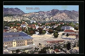 Ansichtskarte Cetinje, Panorama