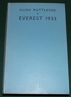 Imagen del vendedor de Everest 1933 a la venta por Fountain Books (Steve Moody)