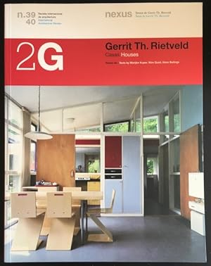 Bild des Verkufers fr 2G, n. 39?40: Gerrit Th. Rietveld: Casas / Houses. zum Verkauf von Antiquariat Im Seefeld / Ernst Jetzer