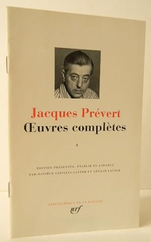 JACQUES PREVERT OEUVRES COMPLETES.