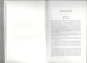 Immagine del venditore per Pittsburg: Souvenir of the Spring Meeting of the American Society of Mechanical Engineers venduto da GLENN DAVID BOOKS