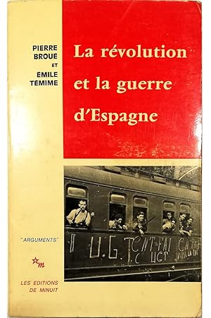 Seller image for La rvolution et la guerre d'Espagne for sale by Libreria Tara