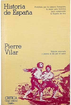Seller image for Historia de Espana for sale by Libreria Tara