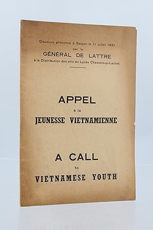 Image du vendeur pour Appel  la jeunesse vietnamienne - A call to vietnamise youth mis en vente par Librairie Le Feu Follet