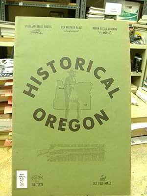 Immagine del venditore per Maps to Historcial Oregon [Overland Stage Routes, Old Military roads, Indian Battle Grounds, Old Forts, Old Gold Mines] [Oversized Book] venduto da Genealogical Forum of Oregon