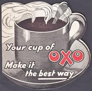 Seller image for Your cup of OXO Make it the best way. c.1955. for sale by Janet Clarke Books ABA