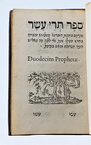 [BIBLE HEBRAIQUE] [ESTIENNE] Duodecim Prophetae (Les douze prophètes)