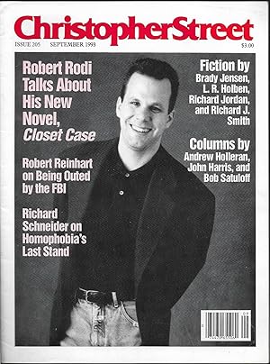 Christopher Street: issue #205 , Sept, 1993