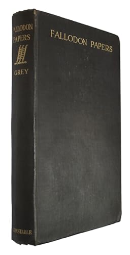Bild des Verkufers fr Fallodon Papers zum Verkauf von PEMBERLEY NATURAL HISTORY BOOKS BA, ABA