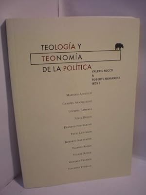 Seller image for Teologa y Teonoma de la poltica for sale by Librera Antonio Azorn