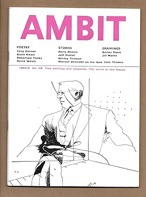 Bild des Verkufers fr Ambit No.26 (Winter 1965/6) zum Verkauf von The Bookshop at Beech Cottage