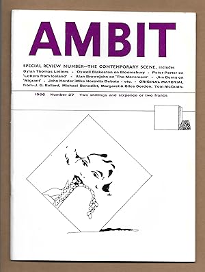 Bild des Verkufers fr Ambit No.27 (Spring 1966) [Special Review Number - The Contemporary Scene] zum Verkauf von The Bookshop at Beech Cottage