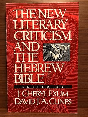 Image du vendeur pour The New Literary Criticism and the Hebrew Bible mis en vente par Rosario Beach Rare Books