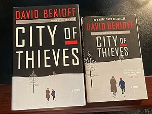 Immagine del venditore per City of Thieves: A Novel - New, First Printing, * FREE trade paperback copy of "CITY OF THIEVES" with Purchase venduto da Park & Read Books