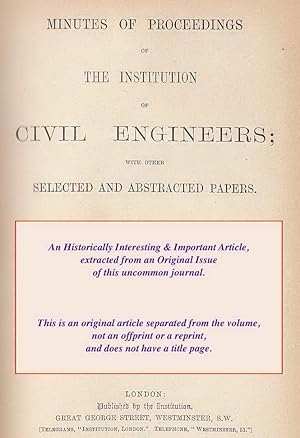 Image du vendeur pour Hydrological Data Collection by Satellite. An uncommon original article from the Institution of Civil Engineers reports, 1980. mis en vente par Cosmo Books