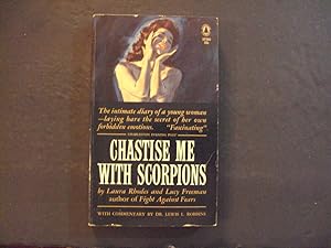 Imagen del vendedor de Chastise Me With Scorpions pb Laura Rhodes,Lucy Freeman 1st Popular Library Print 5/64 a la venta por Joseph M Zunno