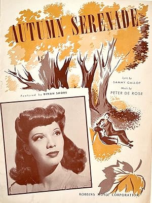 Imagen del vendedor de Autumn Serenade (featured by Dinah Shore) a la venta por Randall's Books