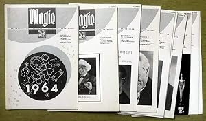 Magie. Zeitschrift des magischen Zirkels von Deutschland. 44. Jahrgang 1964. Heft 1-12 (davon 1 D...