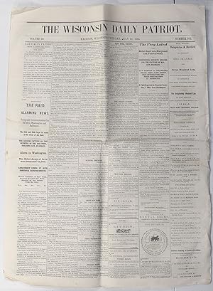 Seller image for The Wisconsin Daily Patriot for sale by Evening Star Books, ABAA/ILAB