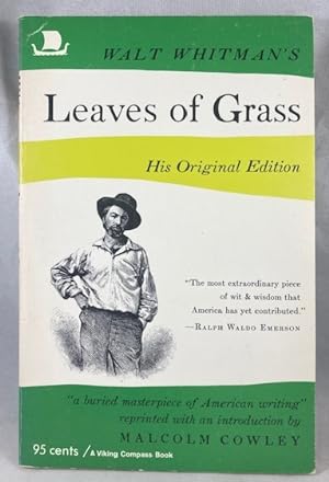 Bild des Verkufers fr Leaves of Grass - His Original Edition - The First (1855) Edition zum Verkauf von Great Expectations Rare Books