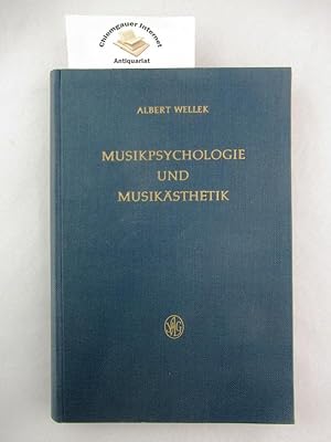 Seller image for Musikpsychologie und Musiksthetik : Grundriss der systematischen Musikwissenschaft. for sale by Chiemgauer Internet Antiquariat GbR