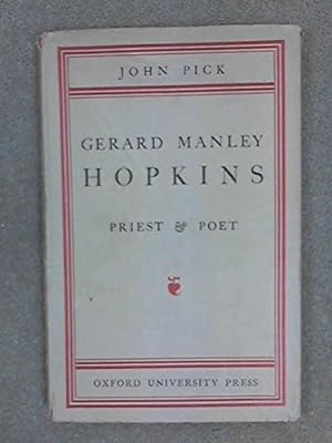 Bild des Verkufers fr Gerard Manley Hopkins Priest & Poet zum Verkauf von WeBuyBooks