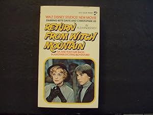 Immagine del venditore per Return From Witch Mountain pb Alexander Key 1st Print 1st ed Pocket Books 3/78 venduto da Joseph M Zunno