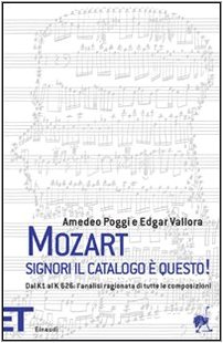 Bild des Verkufers fr Mozart. Signori il catalogo questo zum Verkauf von WeBuyBooks