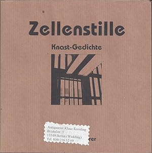 Zellenstille --- Knast-Gedichte