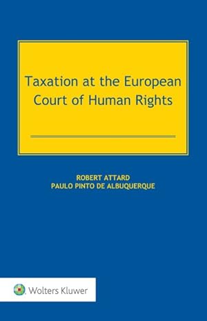 Seller image for Taxation at the European Court of Human Rights for sale by GreatBookPrices