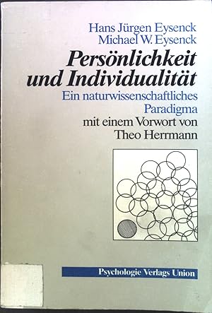 Seller image for Persnlichkeit und Individualitt : e. naturwiss. Paradigma. for sale by books4less (Versandantiquariat Petra Gros GmbH & Co. KG)