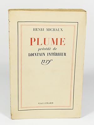 Seller image for Plume, précédé de Lointain intérieur for sale by Librairie L'Autre sommeil