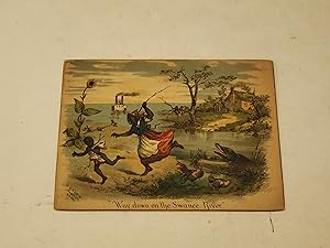 Seller image for 1882 M.F.Tobin Lithograph of African Americans "Way Down On The Swanee River" (Scenes in the Sunny South) for sale by rareviewbooks